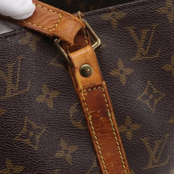 LOUIS VUITTON Monogram Sac Shopping Tote Bag M51108 LV Auth 144951 - Picture 14 of 16